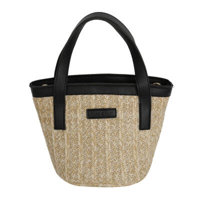 

Straw Shoulder Messenger Bucket Handbags Women Crossbody Top-handle Bags