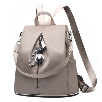 

Oxford Fabric Shoulder Bag Female Korean Edition Student Bag Fashionable Ladys Leisure Backpack