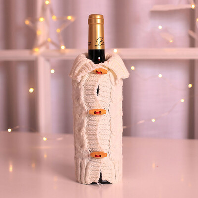 

〖Follure〗Wine Bottle Cover Snowman Stocking Christmas Gift Bags Xmas Sack Packing Present