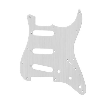 

SSS 11-Hole Electric Guitar Strat Pickguard Backplate Cavity Cover for American Standard Guitar Gold