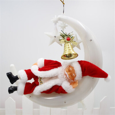 

Siaonvr Musical Singing Dancing Santa Claus Toy Christmas Electric Dolls for Kids