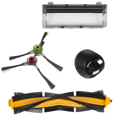 

Main Side Brush Kit Parts Fit For Ecovacs DEEBOT DE55 Robotic Vacuum Clean
