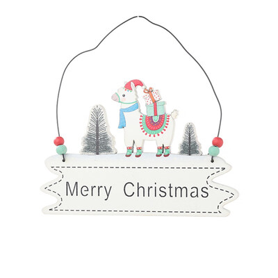 

New Merry Christmas Ornament Christmas Door Pendant New Year Home Decoration Xmas Christmas Tree Hanging Ornament