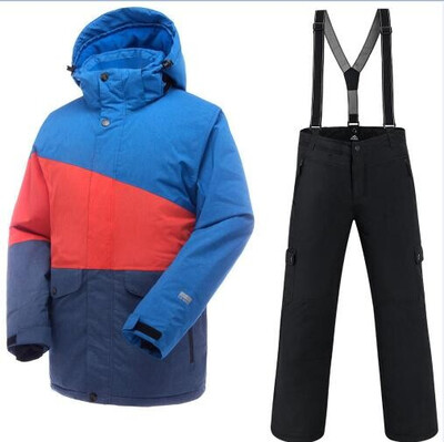 

Saenshing Waterproof Ski Suit Men Mountain Skiing Jacket Snowboard Pants Breathable Winter Snow Set Snowmobile Coat -30 Degree