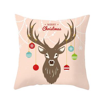 

〖Follure〗Merry Christmas Super Soft Square Throw Pillow Pillow Cover 45x45cm Home Decor