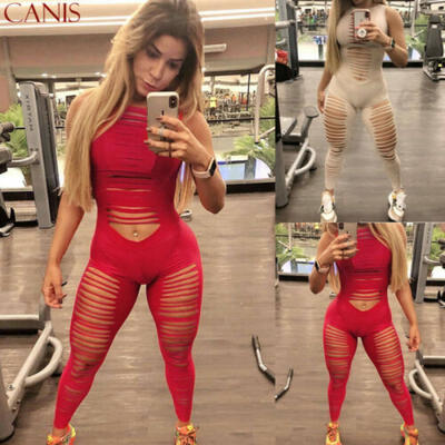 

Women Sports Gym Yoga Running Fitness Leggings Pants Jumpsuit Trousers Playsuit