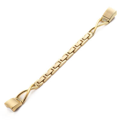 

Zinc Alloy X Type Metal Watch Band Bracelet Wrist Strap for Fitbit Alta
