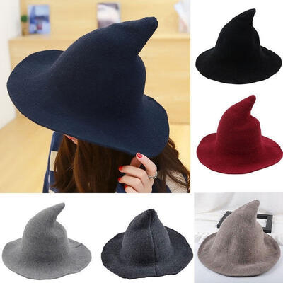

Wool Halloween Witch Hat Modern Witch Hat Made From High Quality Sheep