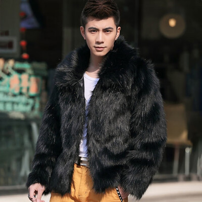 

Winter Mens Faux Fur Coat