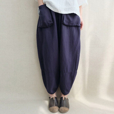 

Tailored Women Oversize Harem Pants Loose Vintage Ethnic Plus Size Trousers Pants