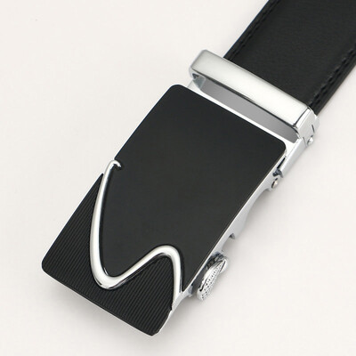 

Mens belt automatic buckle layer cowhide youth fashion men belt new line designer belts high quality 35cm luxury brand belt