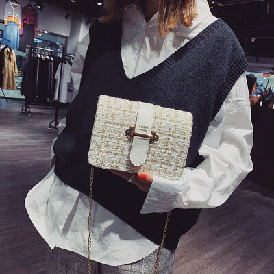 

Tailored Women Small Bag Shoulder Bag Wild Slanting Small Square Bag