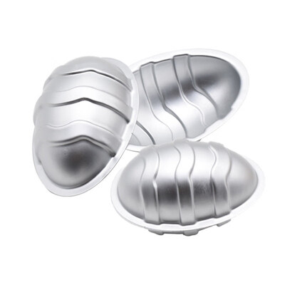 

3D Easter Egg Metal Aluminum Alloy Mold Fondant Cake Chocolate Mould Baking Tool