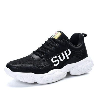 

Mens shoes comfortable sports shoes mens daily casual old shoes fashion letters running shoes tide