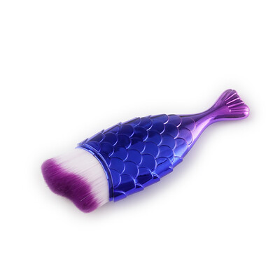 

〖Follure〗Fish Scale Makeup Brush Fishtail Bottom Brush Powder Blush Makeup Cosmetic Brush