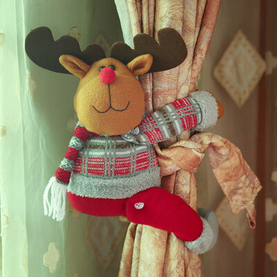 

Siaonvr New Cartoon Doll Curtain Buckle Window Decoration Christmas Gift Home Decors
