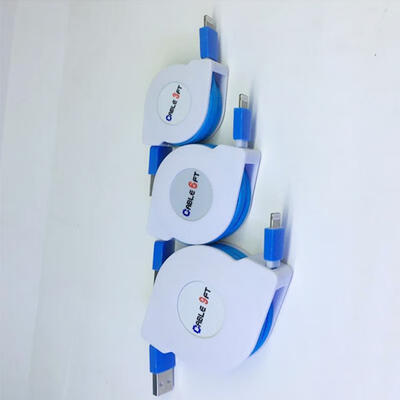 

Retractable Lightning Cable 2A Fast Charge Cord For IPHONE-1m