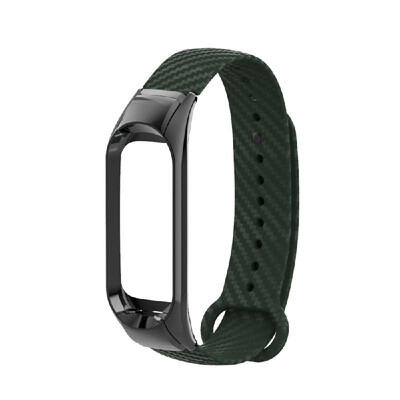 

Replacement Wrist Strap for Xiao-Mi Band 34 Universal Carbon Fiber Wrist Straps Purple