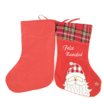 

Tailored Christmas Stockings 126inches With Santa Snowman Stockings for Candy