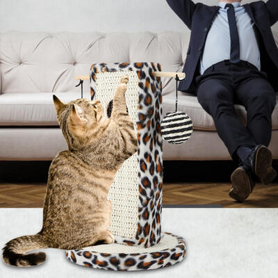 

Greensen Removable Funny Practical Corrugated Paper Sisal Ball Soft Board Pets Cat Scratcher Plate Toys