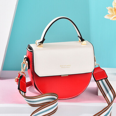 

Piggy bag fashion pig bag hit color fashion pig bag printing color contrast fashion pig bag