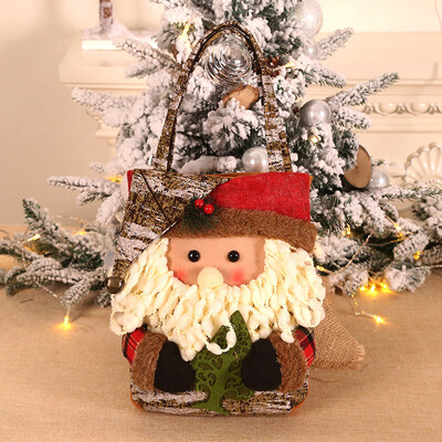 

〖Follure〗Santa Claus Gift Bags Merry Christmas Candy Bags Snowman Decorative Gift