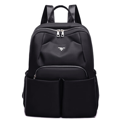 

Shoulder bag lady canvas large capacity business computer bag Oxford Travel Backpack lady schoolbag nylon