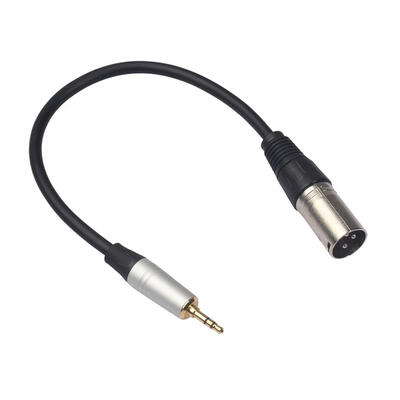 

03m 1ft 35mm Male to XLR 3pin Audio Cable Microphone Extension Cable Wire