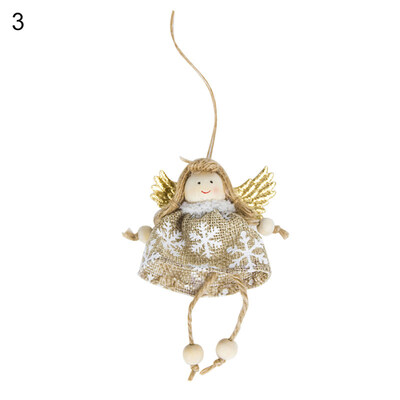 

Christmas Santa Claus Snowman Angel Doll Xmas Tree Ornament Door Window Decor