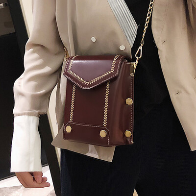 

Chic chain small bag female 2019 new Korean version of the wild fashion Messenger bag ins super fire shoulder small square bag