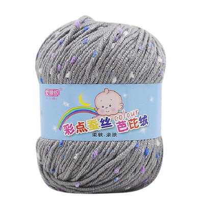 

Toponeto 50g Hand Knitting Knicker Yarn Crochet Soft Scarf Sweater Hat Knitwear Wool A
