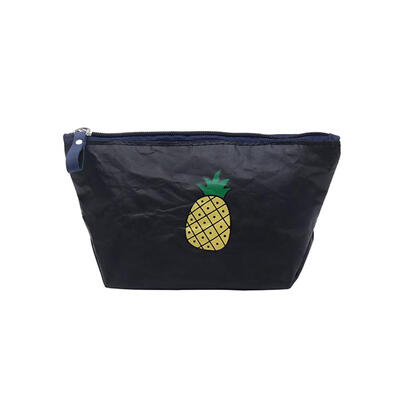 

Portable Travel Makeup Bags Pineapple Print Clutch Women Purse Zip Wallet
