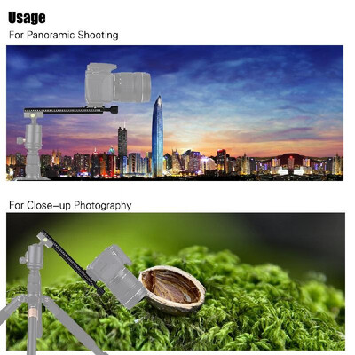 

Andoer FNR-200 200mm Quick Release Plate Tripod Nodal Slide Tripod Rail Quick Release Plate Clamp Adapter Adopt for Arca Swiss Sta