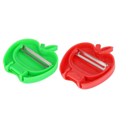 

Stainless Steel Apple Shape Paring Knife Melon Plane Grater Folding Peeler