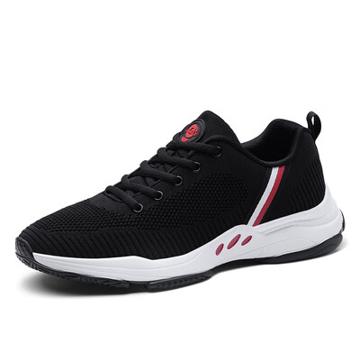 

Casual sports shoes mens trend old shoes fitness running shoes flying mesh breathable lightweight running shoes