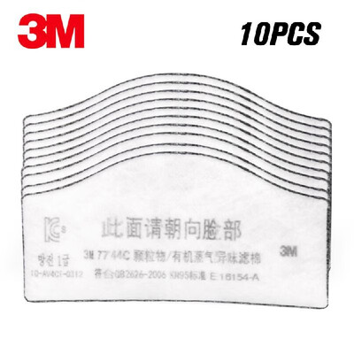 

3M 7744 Anti Dust PM25 KN90 Activated Carbon Mask Filter Face Masks Insert Protective Filter for Outdoor Activities Respiratory P