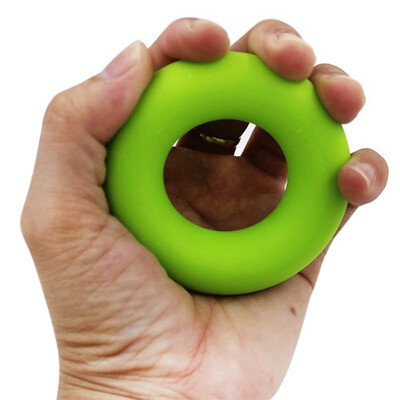 

O Hand Gripper Grip Silicone Ring Hand Resistance Band Finger Stretcher-Exercise for Forearm Wrist Training Carpal Hand Expander