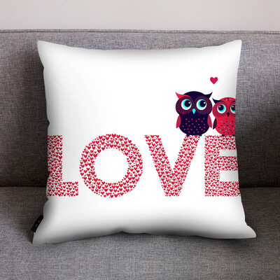 

〖Follure〗Print Pillow Case Polyester Sofa Car Cushion Cover Home Decor