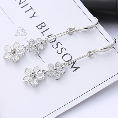 

Trend jewelry exquisite earrings fashion personality small flower flower earrings petals earrings exquisite woman small accessorie