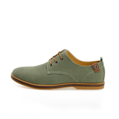 

Autumn new foreign trade mens canvas shoes British trend large size mens shoes Korean casual shoes factory direct sales