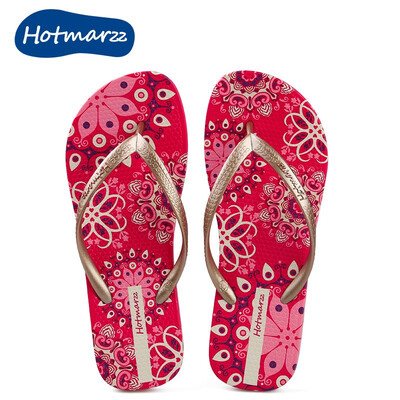 

Hotmarzz seaside bohemian womens flip-flops