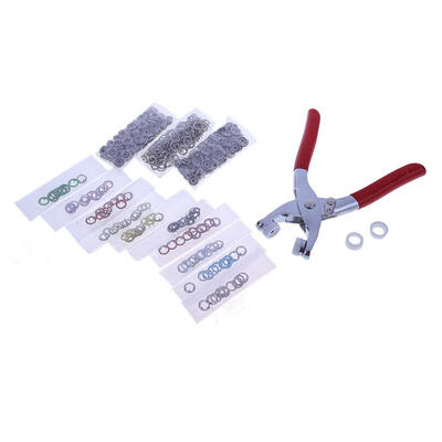 

100sets Metal Prong Snap Buttons 10 Colors with Plier Installation Tool