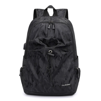 

Tailored Men Students Camouflage Large capacity Backpacks With USB Jack Travel Bags