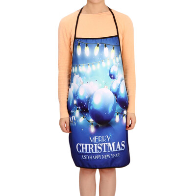 

Toponeto Christmas Decoration Waterproof Apron Christmas Dinner Party Apron