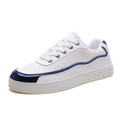 

Tennis Masculino Vulcanized Shoes for Men Fashion PU Comfortable Sneakers Flats Breathable Footwears Hard-wearing Male Sneakers