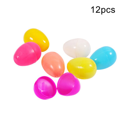 

1224Pcs Solid Color Easter Eggs Stuffer DIY Craft Decor Party Favors Kids Toy