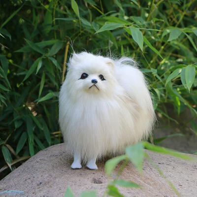 

Greensen Simulation Polyethylene Dog - shape Statue Animals Sculpture Garden Yard Decoration