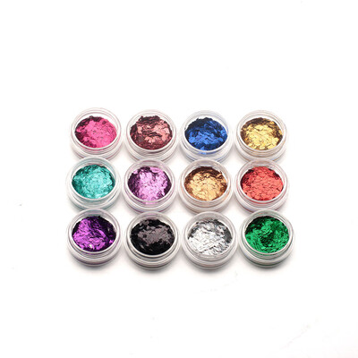 

Toponeto 12 Colorful Bright Stars Long Rainbow Long Lasting Stars Nail GEL for Nail Art