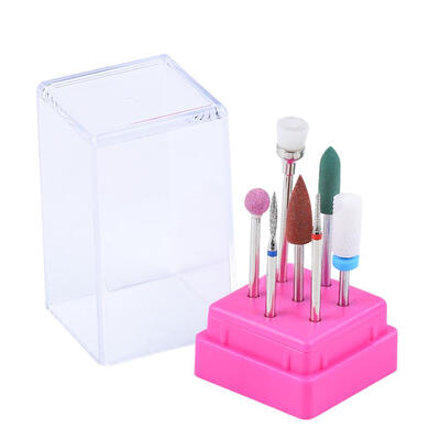 

7pcs Manicure Ceramic Alloy Grinding Head Set for Nail Polisher Nail Art