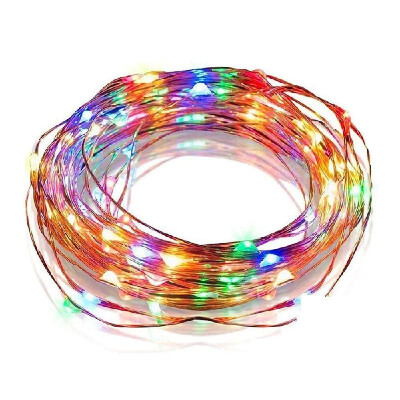 

Solar Power LED Copper Wire Decorative String Lights 60150 Total LED Lights 2 Meter Lead Outdoor Waterproof Atmosphere Lamps with